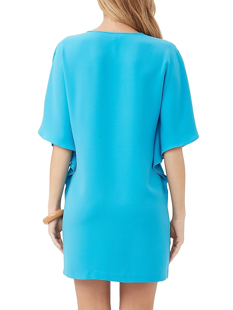 Country Club Crepe Minidress