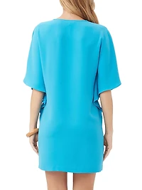 Country Club Crepe Minidress