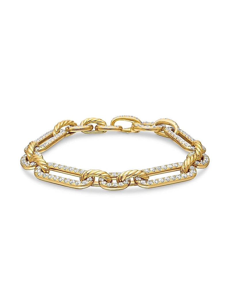 Lexington Chain Bracelet in 18K Yellow Gold