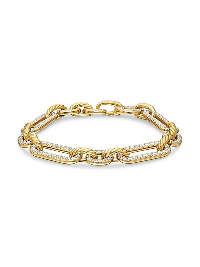 Lexington Chain Bracelet in 18K Yellow Gold