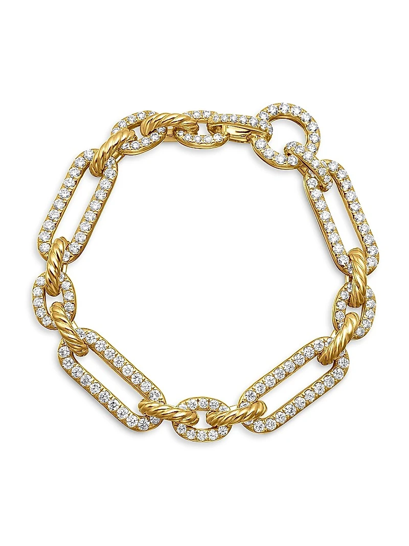 Lexington Chain Bracelet in 18K Yellow Gold