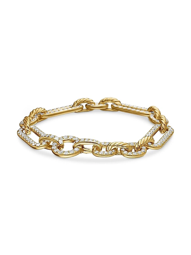 Lexington Chain Bracelet in 18K Yellow Gold