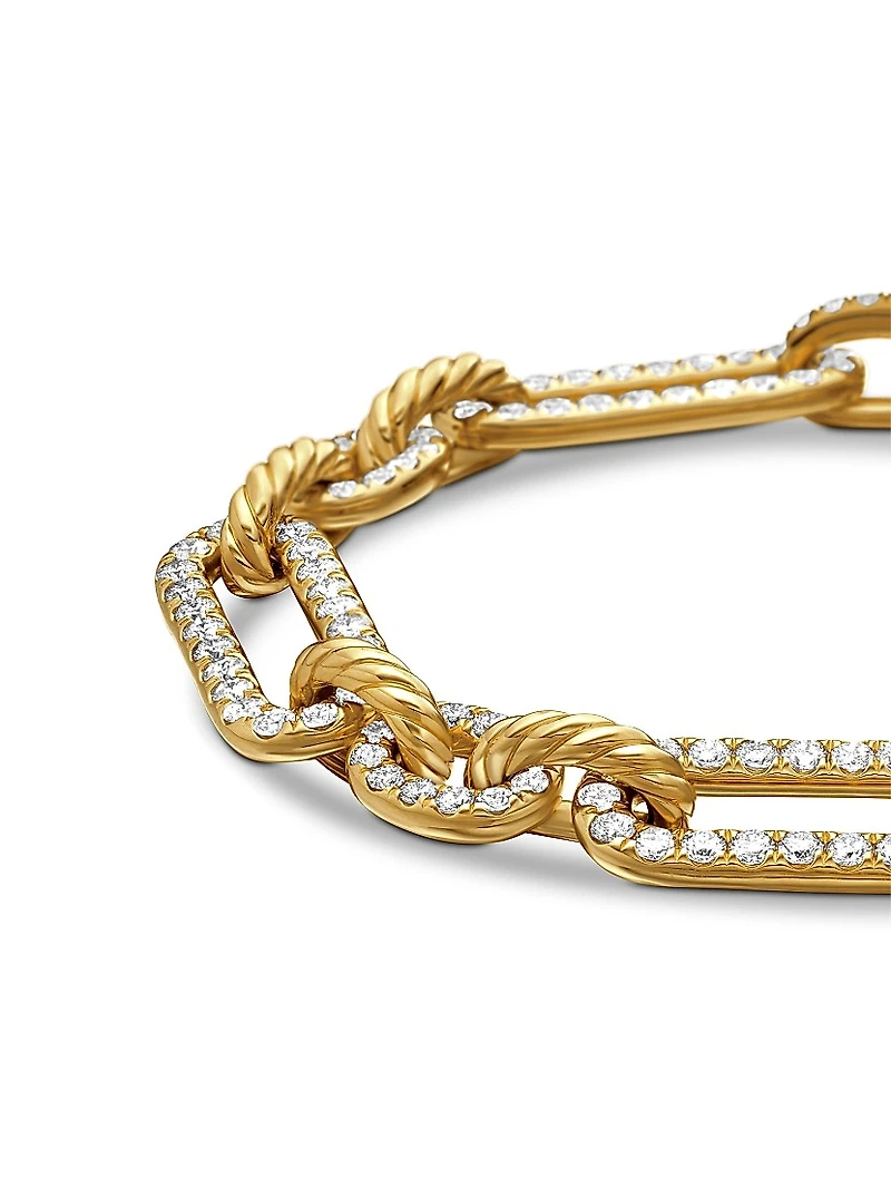 Lexington Chain Bracelet in 18K Yellow Gold