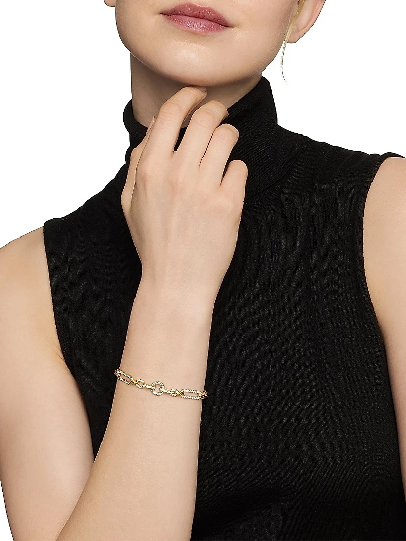 Lexington Chain Bracelet 18K Yellow Gold