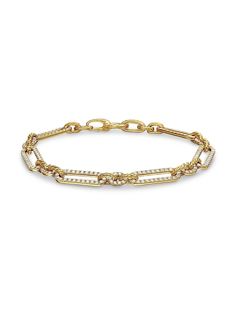 Lexington Chain Bracelet 18K Yellow Gold