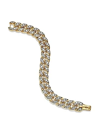Curb Chain Bracelet in 18K Yellow Gold