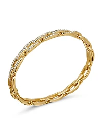 Stax Chain Link Bracelet in 18K Yellow Gold
