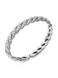 Pavéflex Bracelet 18K White Gold