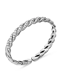 Pavéflex Bracelet 18K White Gold