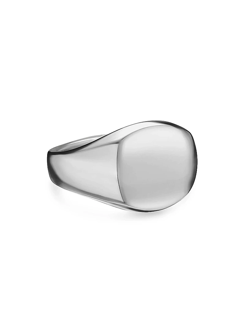 Streamline Pinky Ring Sterling Silver, 13MM