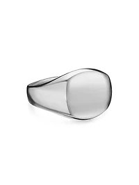 Streamline Pinky Ring Sterling Silver, 13MM