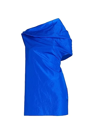 Aria Silk Asymmetric Top