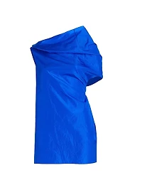 Aria Silk Asymmetric Top