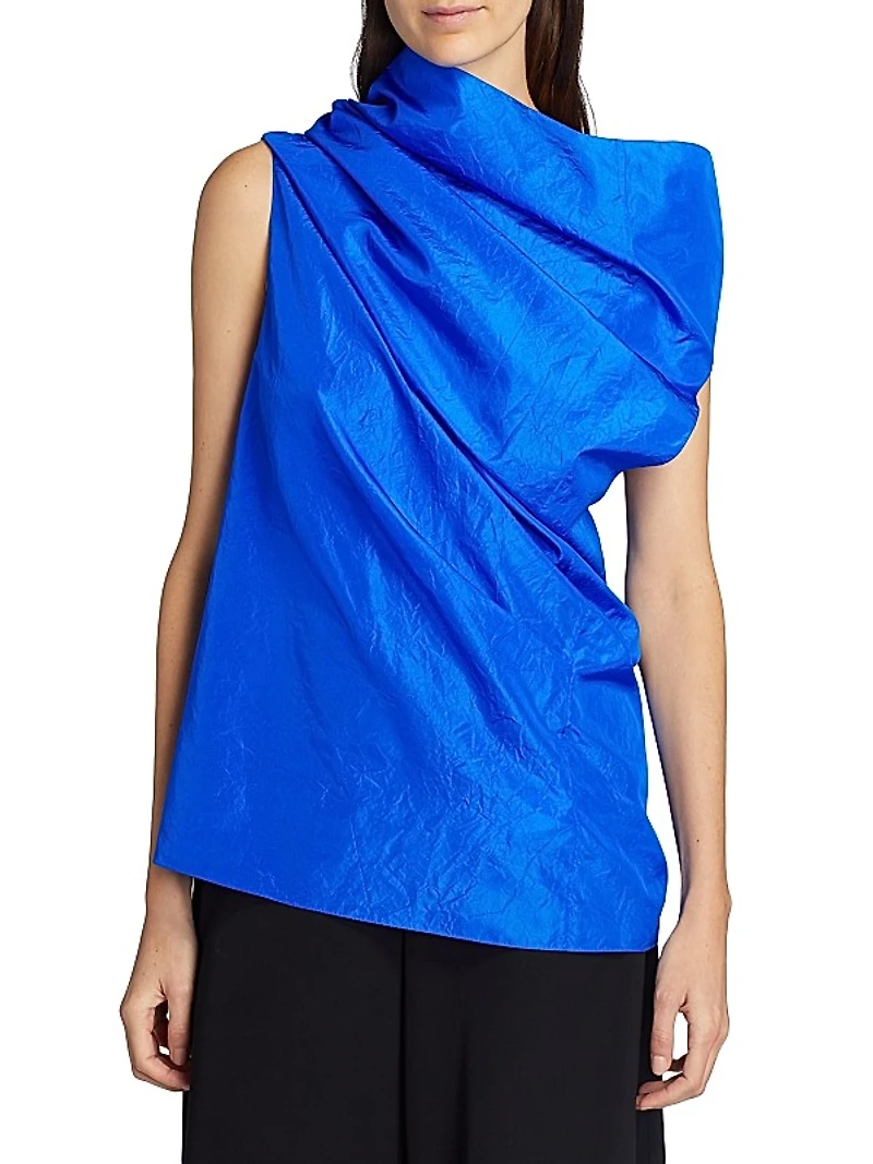 Aria Silk Asymmetric Top