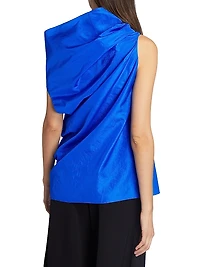 Aria Silk Asymmetric Top