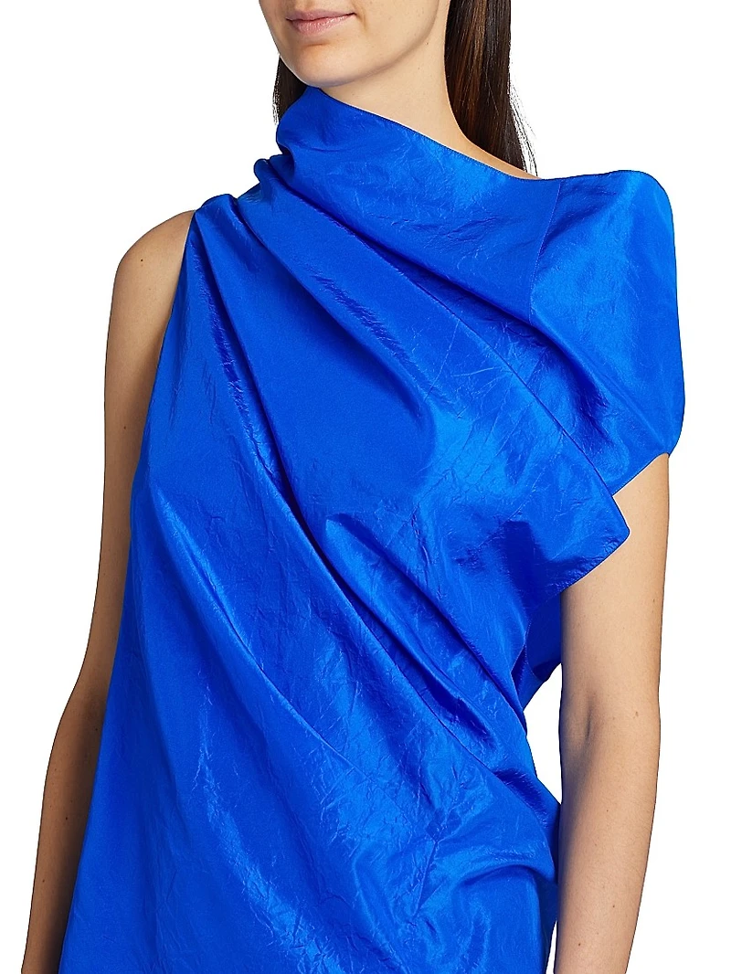 Aria Silk Asymmetric Top