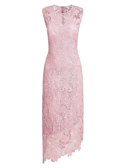 Imelda Asymmetric Midi-Dress