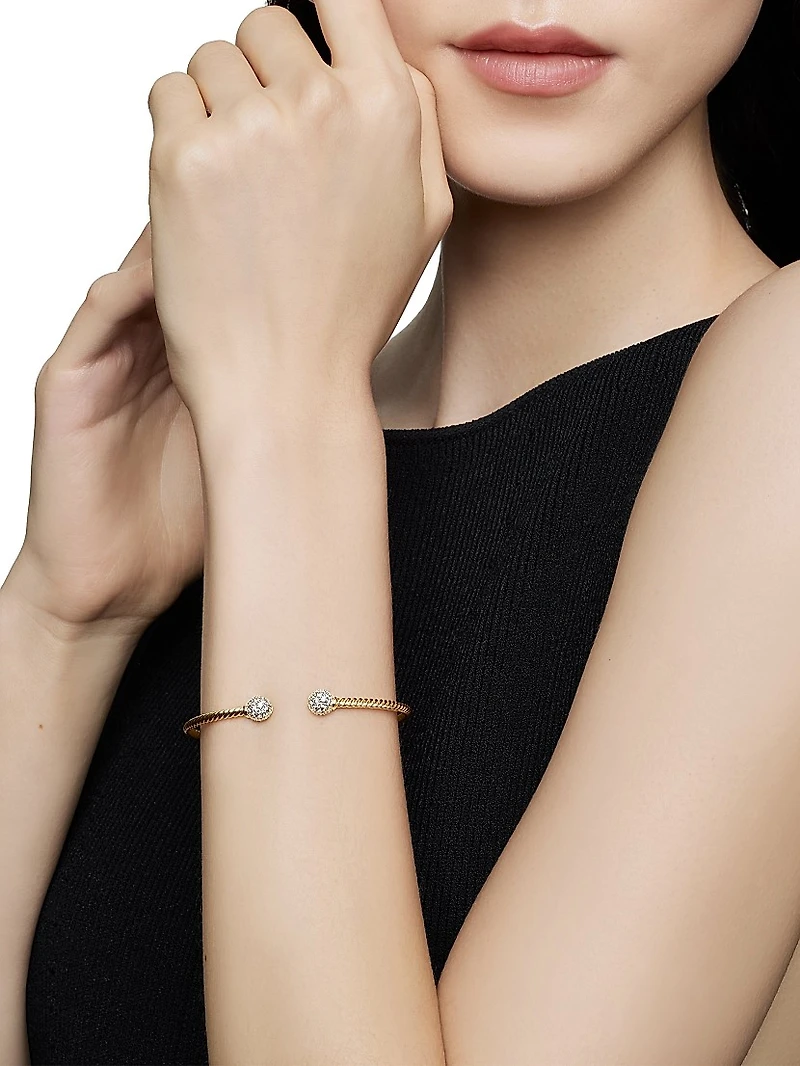 Solari Cablespira Bracelet 18K Yellow Gold