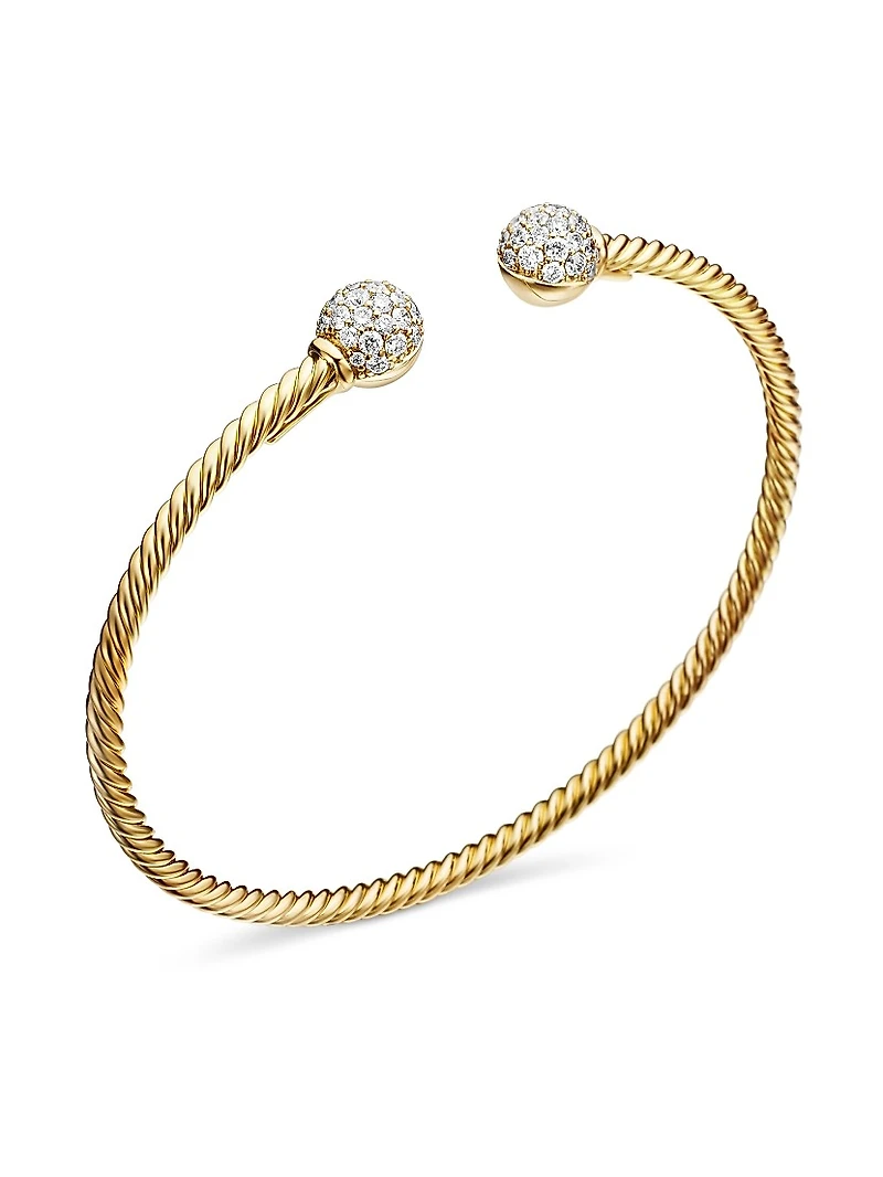 Solari Cablespira Bracelet 18K Yellow Gold
