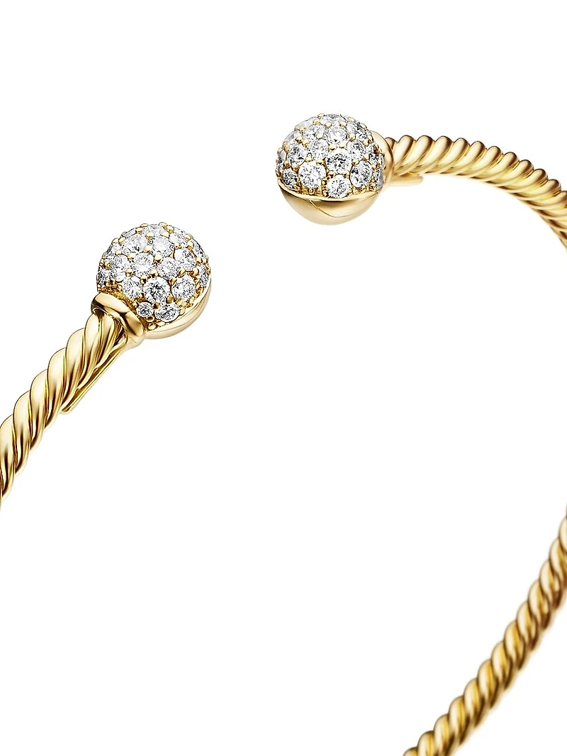 Solari Cablespira Bracelet 18K Yellow Gold