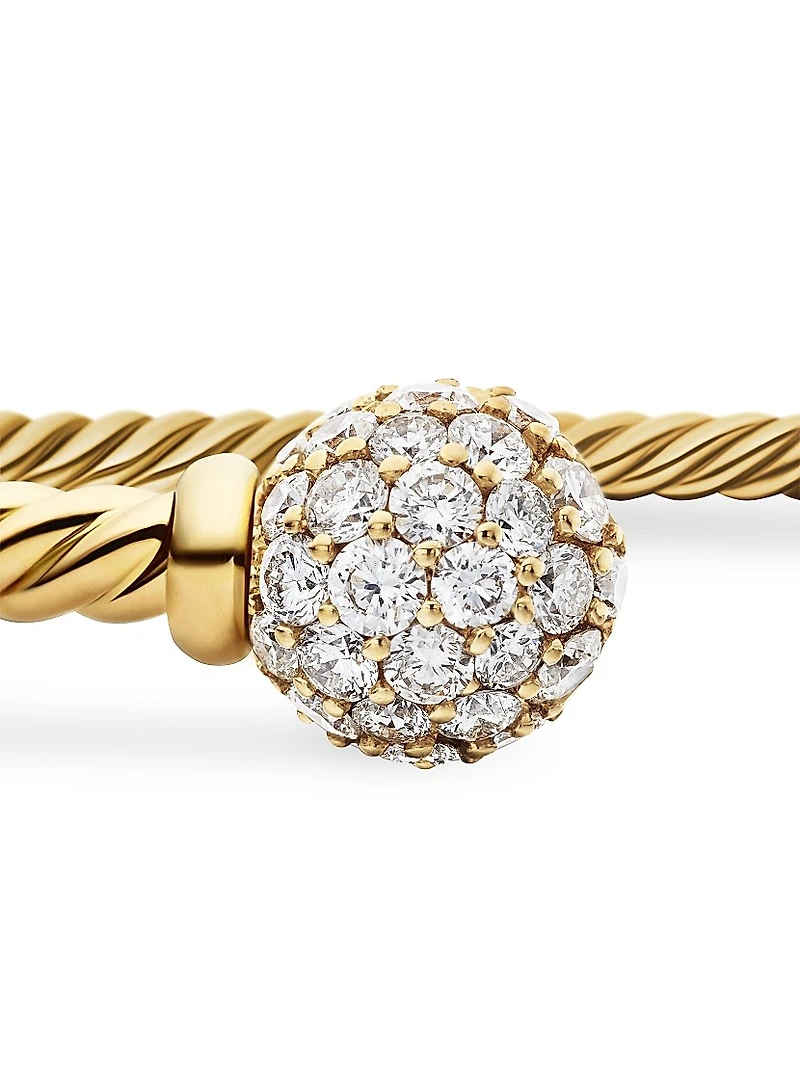 Solari Cablespira Bracelet 18K Yellow Gold