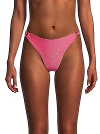Shimmer O-Ring Bikini Bottom