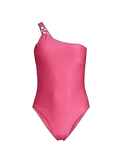 One-Shoulder One-Piece Swimsuit