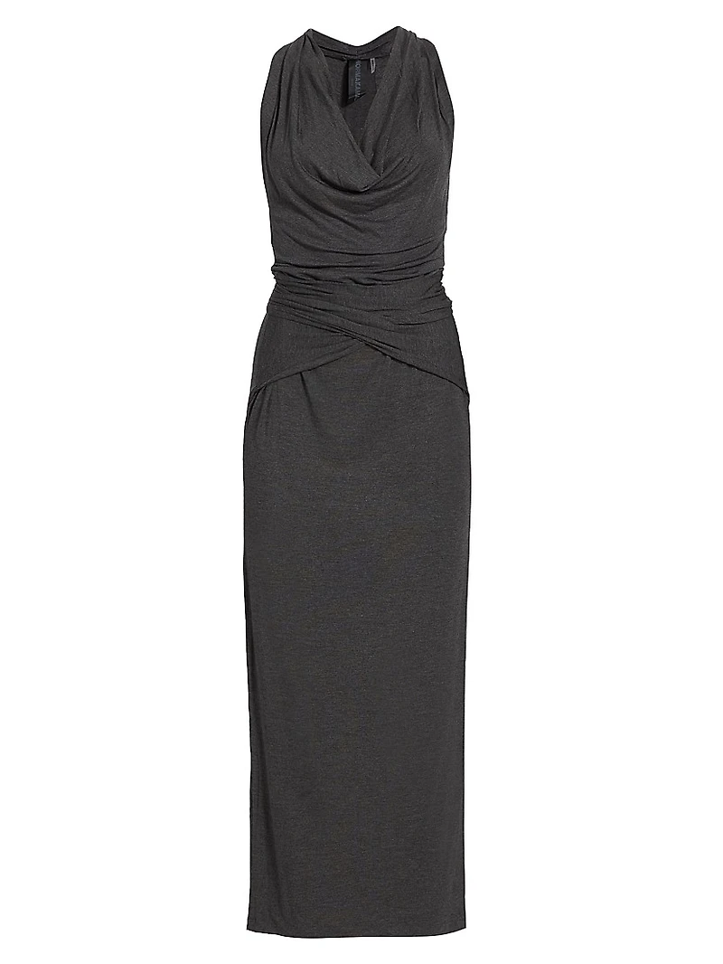 Neeta Tie-Front Maxi Dress