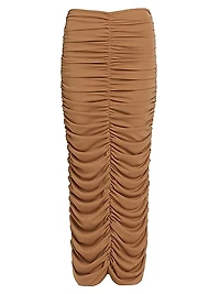 Roma Ruched Maxi Skirt