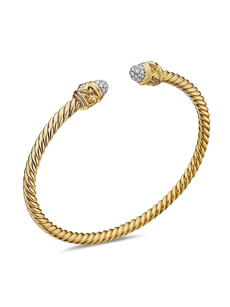 Renaissance Cablespira Bracelet 18K Yellow Gold