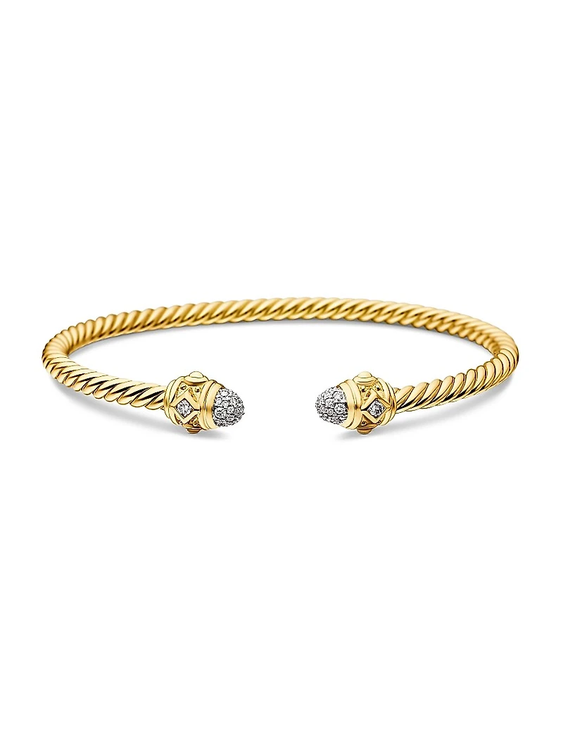 Renaissance Cablespira Bracelet 18K Yellow Gold
