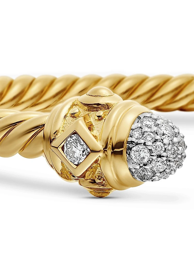 Renaissance Cablespira Bracelet 18K Yellow Gold