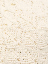 Josh Cotton Crochet Maxi Skirt