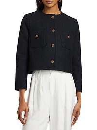 Meredith Cotton-Blend Jacket
