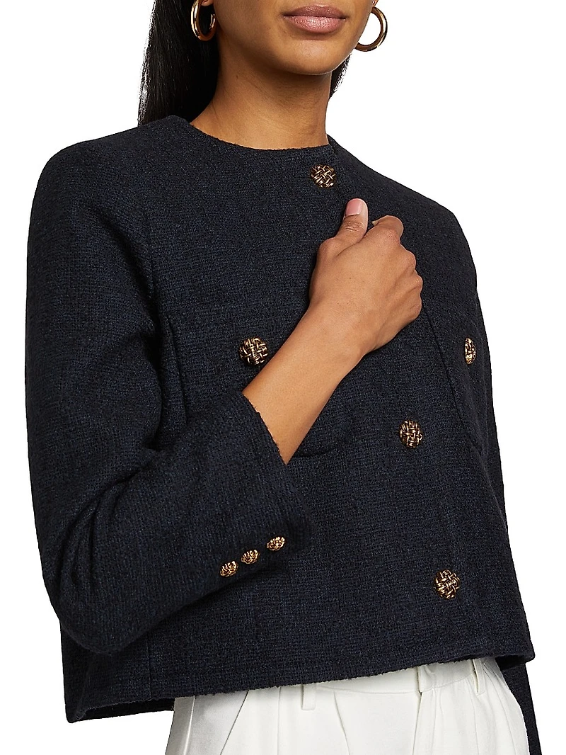 Meredith Cotton-Blend Jacket