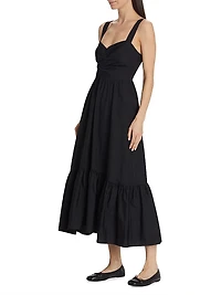 Lilah Cotton Midi-Dress