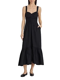 Lilah Cotton Midi-Dress