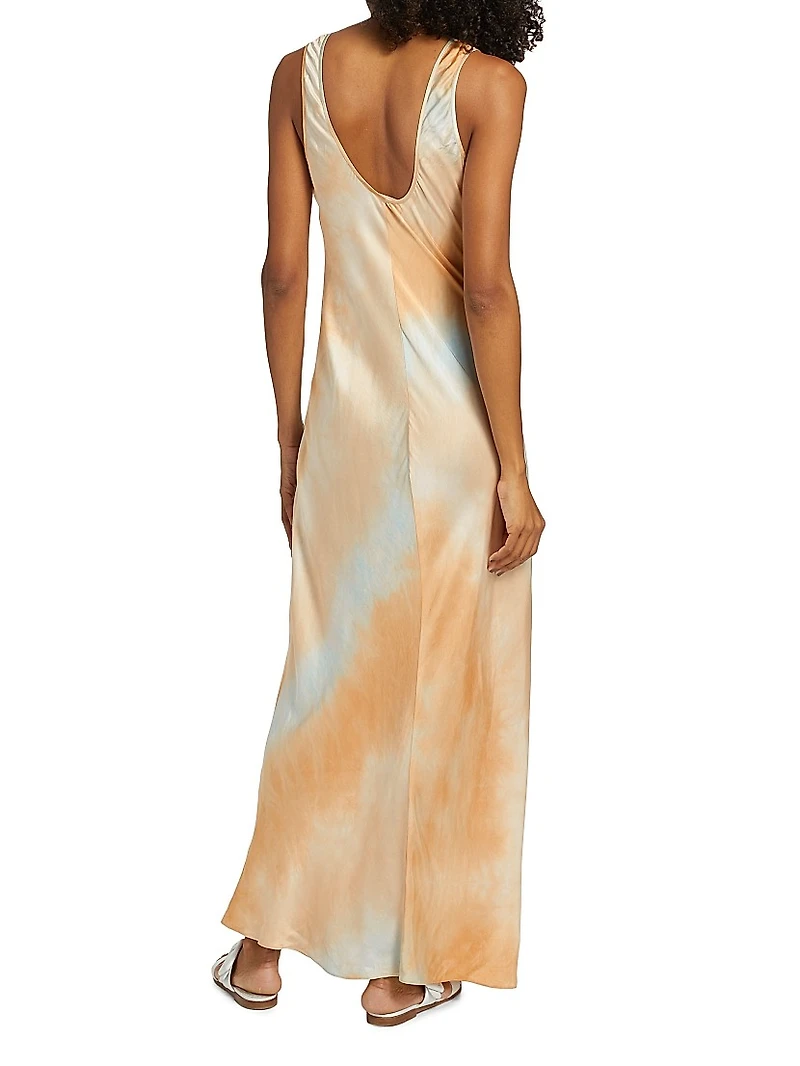 Amana Tie-Dye Maxi Slipdress