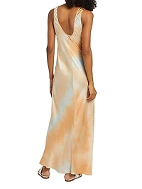 Amana Tie-Dye Maxi Slipdress