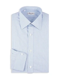 Check Cotton Dress Shirt