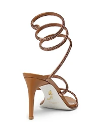 Cleo 75MM Satin Sandals