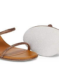 Cleo 75MM Satin Sandals