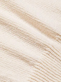 Knit Cotton & Wool Polo