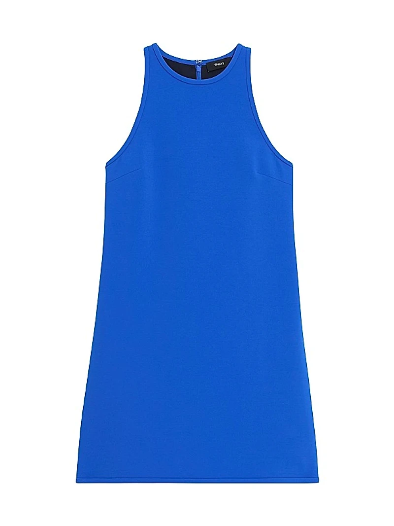Sleeveless A-Line Shift Minidress