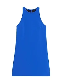Sleeveless A-Line Shift Minidress