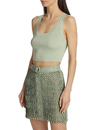 Eve Ribbed Crop Tank