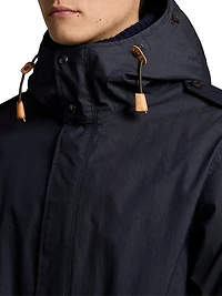 Marsh 3-in-1 Hooded Cotton-Nylon Lined Coat