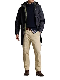 Marsh 3-in-1 Hooded Cotton-Nylon Lined Coat