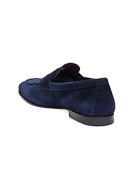 Carlos Suede Penny Loafers