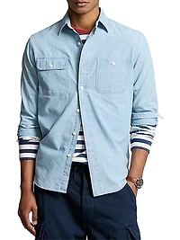 Chambray Sport Shirt